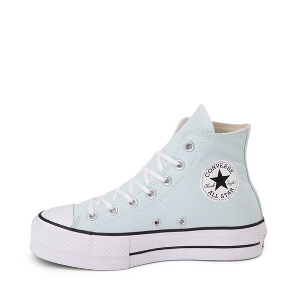 Womens Converse Chuck Taylor All Star Lift Hi Sneaker - Chance Of Rain canvas - Picture 10 of 10